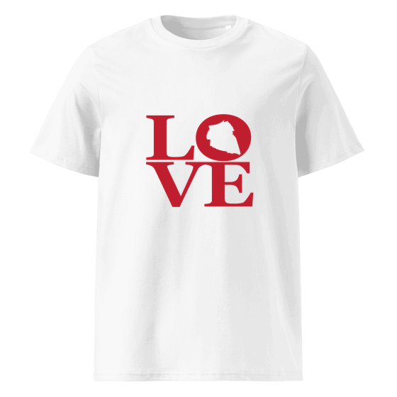 Personalisierbares Haßloch T-Shirt – Love Design – Weiß für Haßloch