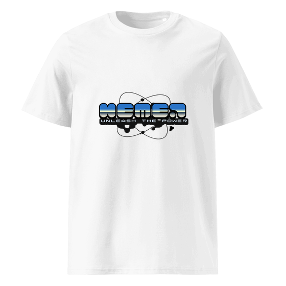 Personalisierbares Hemer T-Shirt – Atom Design – Weiß für Hemer
