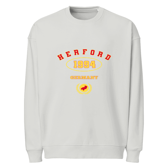 Personalisierbares Herford Sweatshirt – University 1994 Design – Heather Grau für Herford