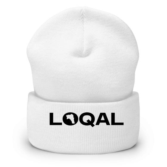 Herten Cap mit Loqal Boundary-Design (Weiß)