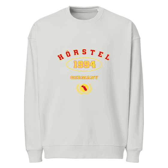 Personalisierbares Hörstel Sweatshirt – University 1994 Design – Heather Grau für Hörstel