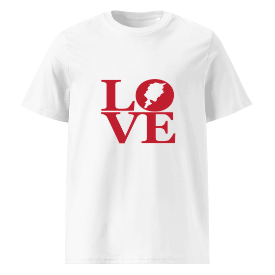 Personalisierbares Höxter T-Shirt – Love Design – Weiß für Höxter
