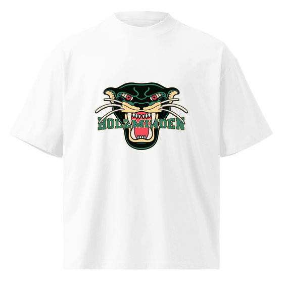 Personalisierbares Holzminden T-Shirt – Panther Design – Weiß für Holzminden