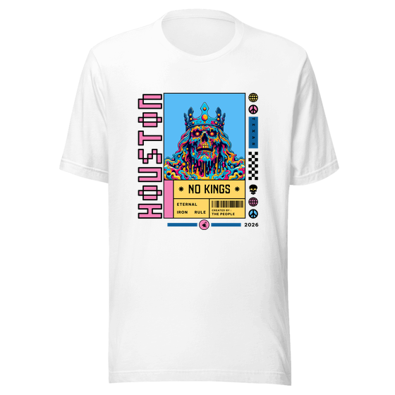 Houston T-Shirt with Nk20 design (Weiß)