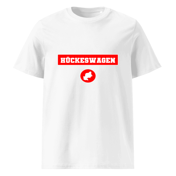 Personalisierbares Hückeswagen T-Shirt – Signal14 Design – Weiß für Hückeswagen