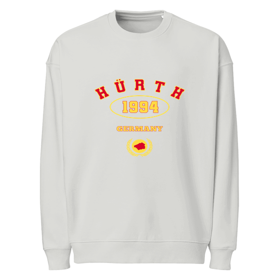 Personalisierbares Hürth Sweatshirt – University 1994 Design – Heather Grau für Hürth