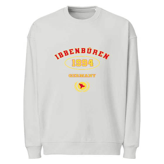 Personalisierbares Ibbenbüren Sweatshirt – University 1994 Design – Heather Grau für Ibbenbüren