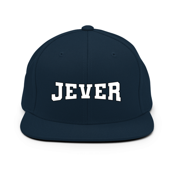 Personalisierbare Jever Cap – Varsity4 Design – Dunkles Navy für Jever