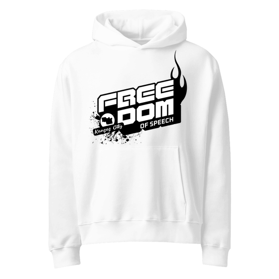 Kansas City Hoodie with Protests and Political Rallies in Kansas City design (Weiß)