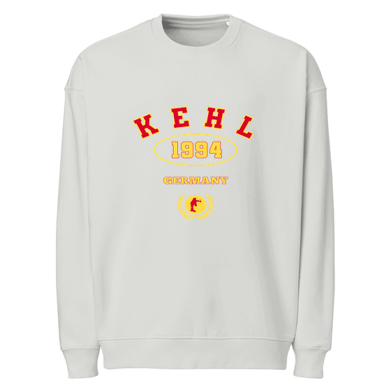 Personalisierbares Kehl Sweatshirt – University 1994 Design – Heather Grau für Kehl