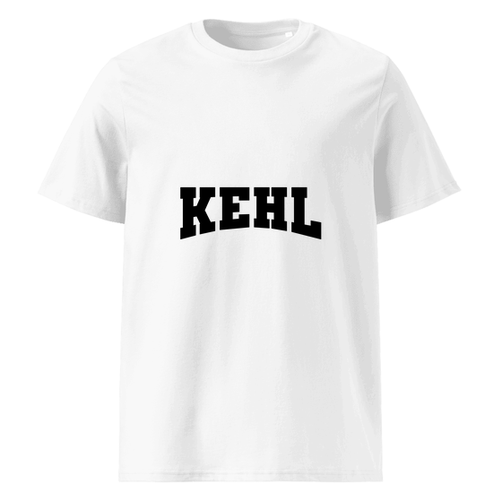 Personalisierbares Kehl T-Shirt – Varsity17 Design – Weiß für Kehl