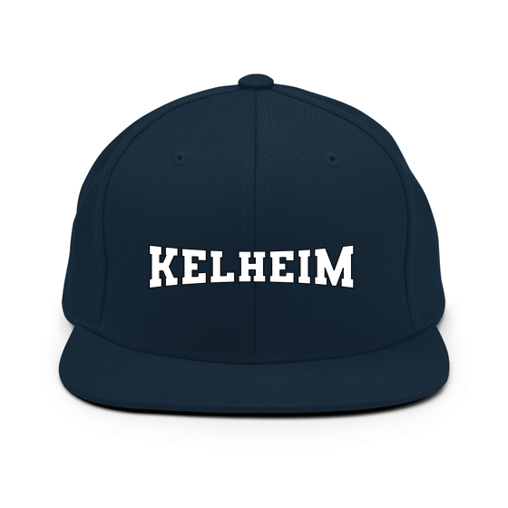 Personalisierbare Kelheim Cap – Varsity4 Design – Dunkles Navy für Kelheim