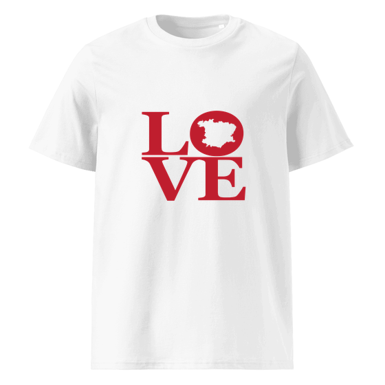 Personalisierbares Kempten (Allgäu) T-Shirt – Love Design – Weiß für Kempten (Allgäu)