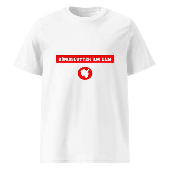 Personalisierbares Königslutter am Elm T-Shirt – Signal14 Design – Weiß für Königslutter am Elm