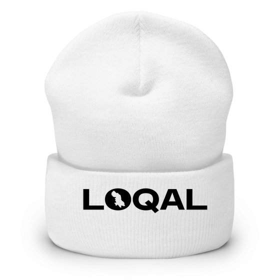 Konstanz Cap mit Loqal Boundary-Design (Weiß)
