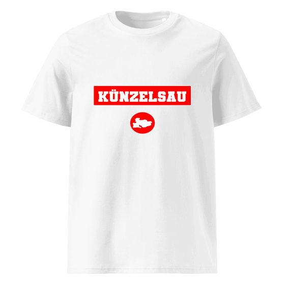 Personalisierbares Künzelsau T-Shirt – Signal14 Design – Weiß für Künzelsau