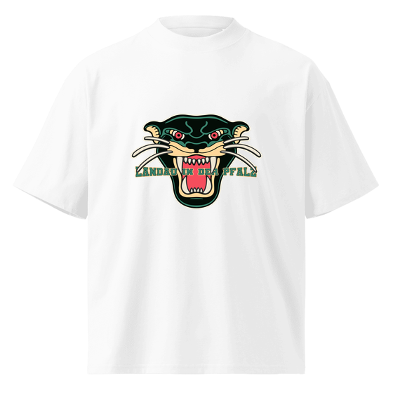 Personalisierbares Landau in der Pfalz T-Shirt – Panther Design – Weiß für Landau in der Pfalz