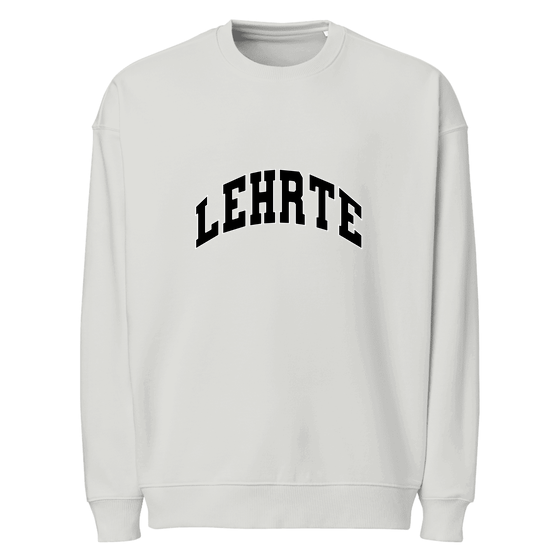 Personalisierbares Lehrte Sweatshirt – Varsity3 Design – Heather Grau für Lehrte