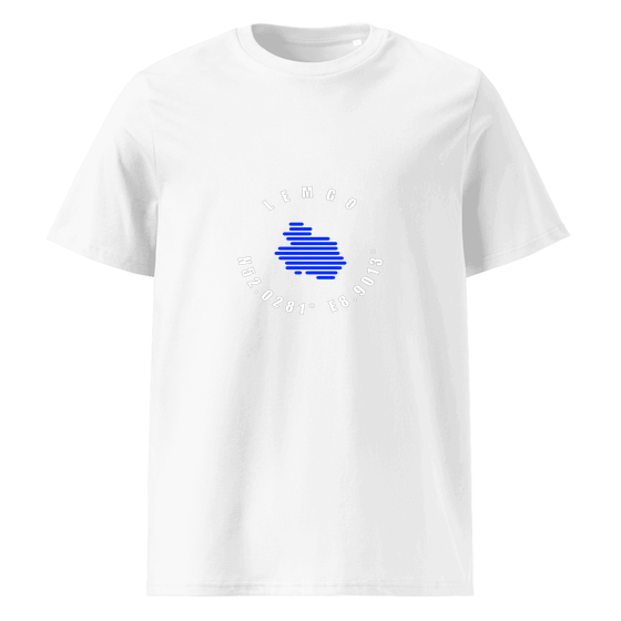 Personalisierbares Lemgo T-Shirt – Minimal Coordinates Design – Weiß für Lemgo