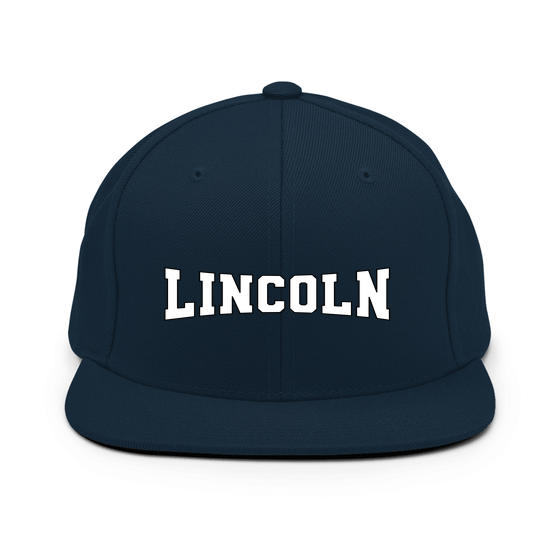 Lincoln Cap with Varsity4 design (Dunkles Navy)