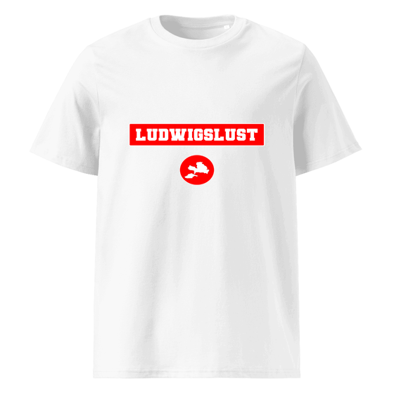 Personalisierbares Ludwigslust T-Shirt – Signal14 Design – Weiß für Ludwigslust