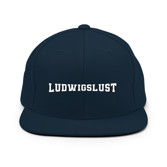 Personalisierbare Ludwigslust Cap – Varsity4 Design – Dunkles Navy für Ludwigslust
