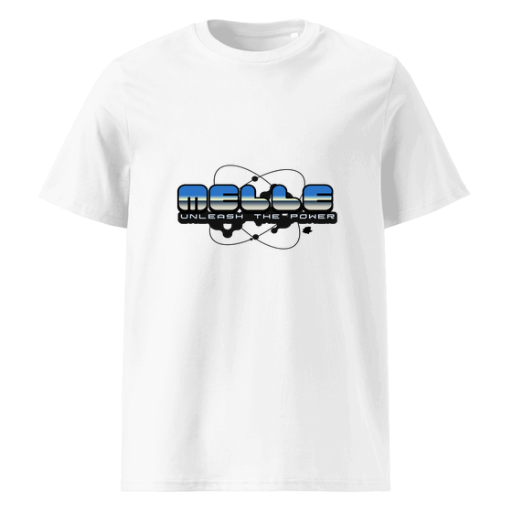 Personalisierbares Melle T-Shirt – Atom Design – Weiß für Melle