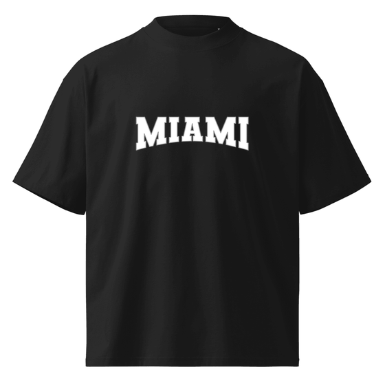 Miami T-Shirt with Camouflage design (Schwarz)