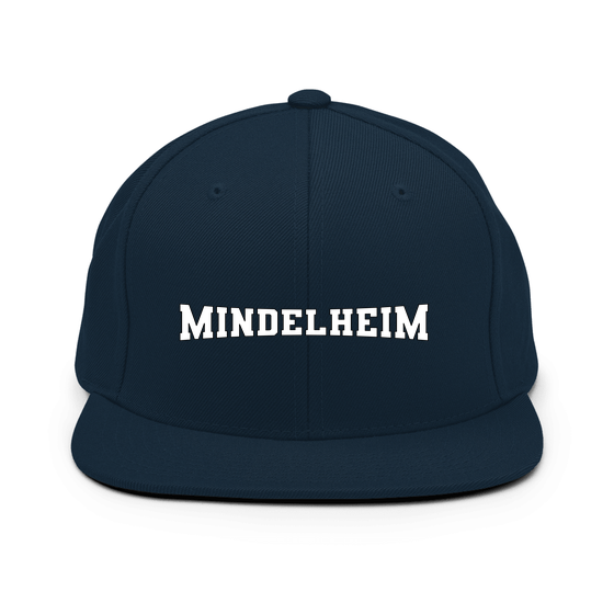 Personalisierbare Mindelheim Cap – Varsity4 Design – Dunkles Navy für Mindelheim