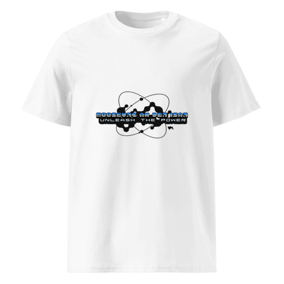 Personalisierbares Moosburg an der Isar T-Shirt – Atom Design – Weiß für Moosburg an der Isar