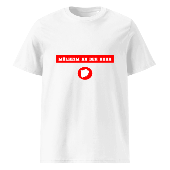 Personalisierbares Mülheim an der Ruhr T-Shirt – Signal14 Design – Weiß für Mülheim an der Ruhr