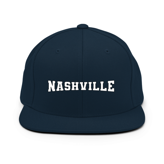 Nashville Cap with Varsity4 design (Dunkles Navy)