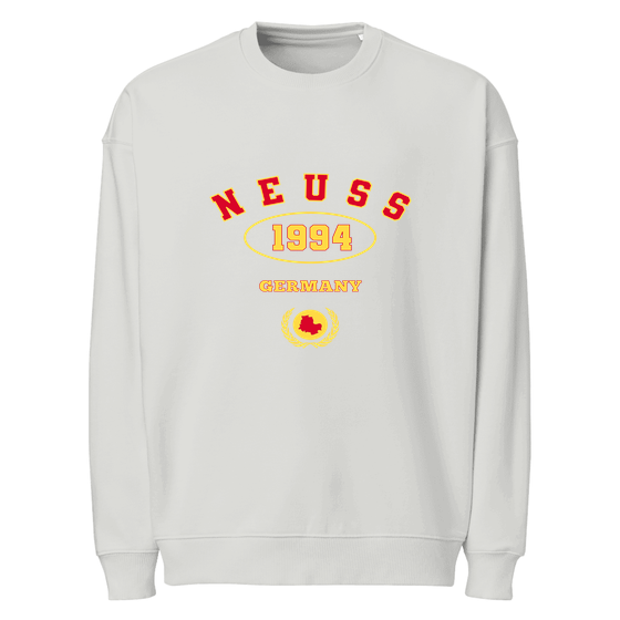 Personalisierbares Neuss Sweatshirt – University 1994 Design – Heather Grau für Neuss