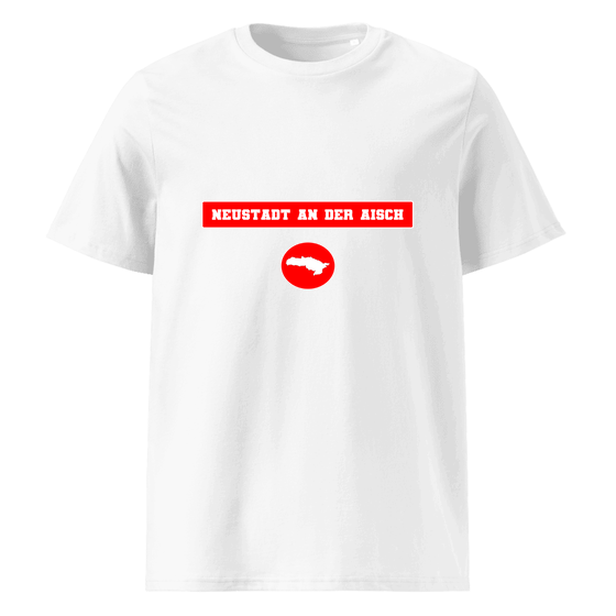 Personalisierbares Neustadt an der Aisch T-Shirt – Signal14 Design – Weiß für Neustadt an der Aisch