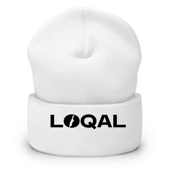New York County Cap with Loqal Boundary design (Weiß)