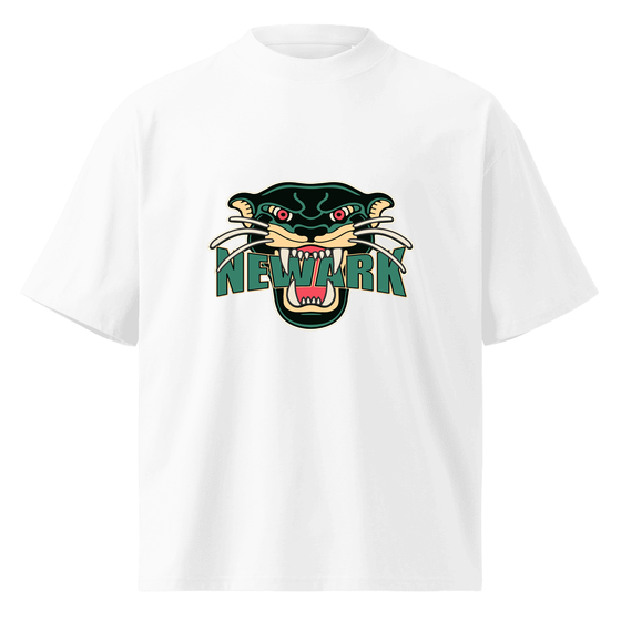 Newark T-Shirt with Panther design (Weiß)