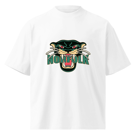 Norfolk T-Shirt with Panther design (Weiß)