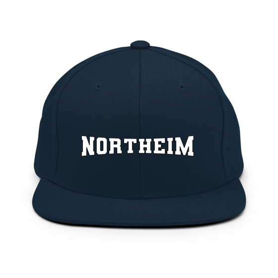 Personalisierbare Northeim Cap – Varsity4 Design – Dunkles Navy für Northeim