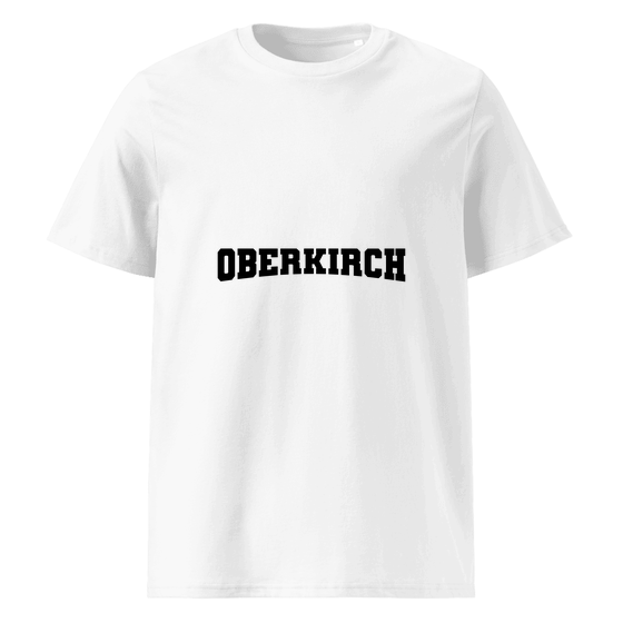 Personalisierbares Oberkirch T-Shirt – Varsity17 Design – Weiß für Oberkirch