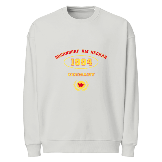 Personalisierbares Oberndorf am Neckar Sweatshirt – University 1994 Design – Heather Grau für Oberndorf am Neckar