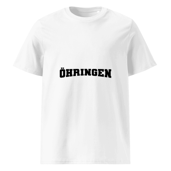 Personalisierbares Öhringen T-Shirt – Varsity17 Design – Weiß für Öhringen