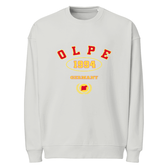 Personalisierbares Olpe Sweatshirt – University 1994 Design – Heather Grau für Olpe