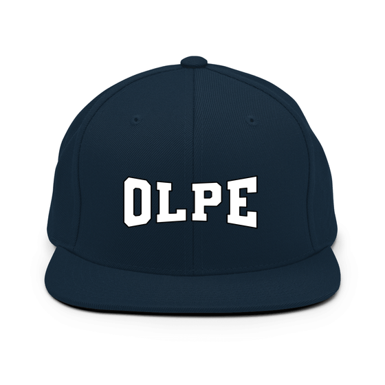 Personalisierbare Olpe Cap – Varsity4 Design – Dunkles Navy für Olpe