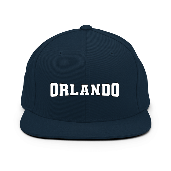 Orlando Cap with Varsity4 design (Dunkles Navy)