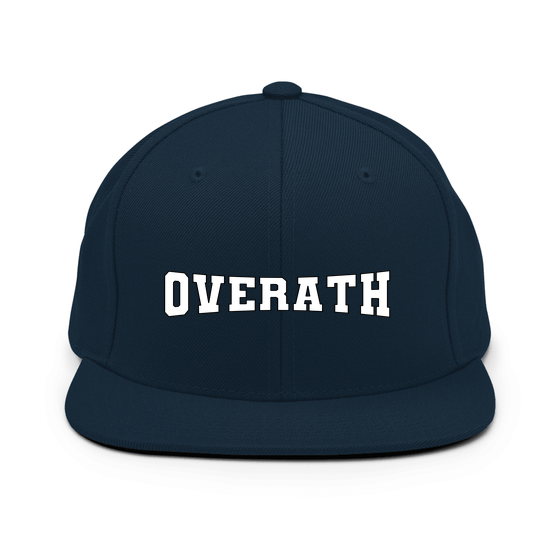 Personalisierbare Overath Cap – Varsity4 Design – Dunkles Navy für Overath