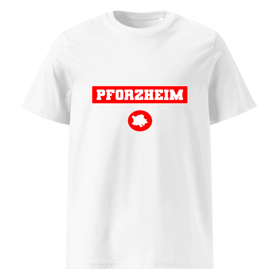 Personalisierbares Pforzheim T-Shirt – Signal14 Design – Weiß für Pforzheim