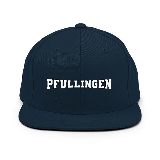 Personalisierbare Pfullingen Cap – Varsity4 Design – Dunkles Navy für Pfullingen