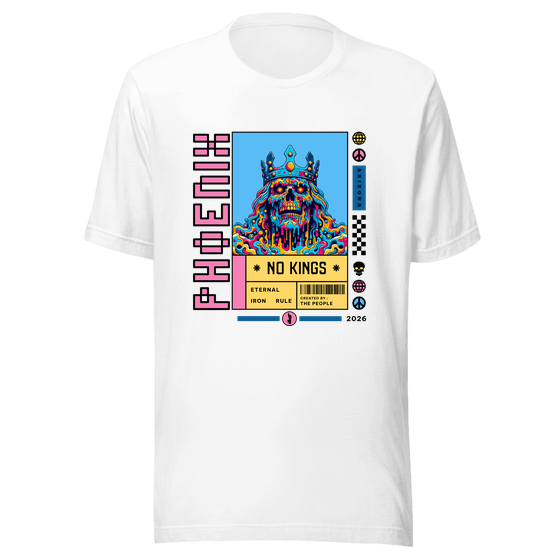 Phoenix T-Shirt with Nk20 design (Weiß)