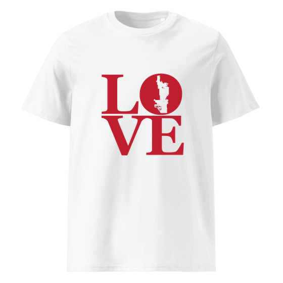 Phoenix T-Shirt with Love design (Weiß)