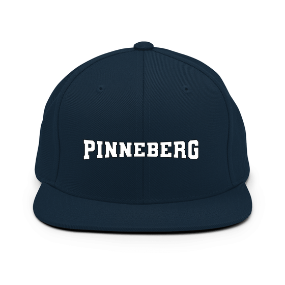 Personalisierbare Pinneberg Cap – Varsity4 Design – Dunkles Navy für Pinneberg